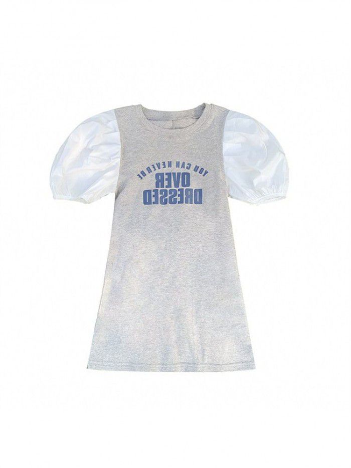 Girls' dress  summer dress new children's fashion fake two pieces of cotton skirt children's dress Korean long skirt 