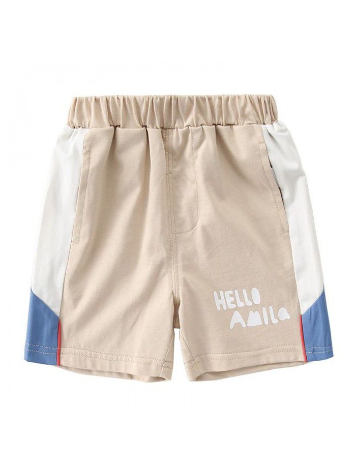 Amila children's wear boys' Sports Shorts summer  new children's loose fitting boys' pants fashion 