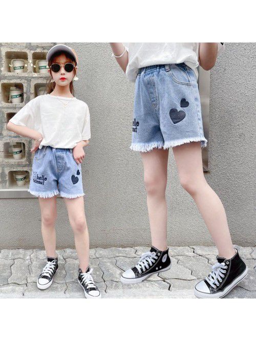 Girls' Denim Shorts New Style in summer  