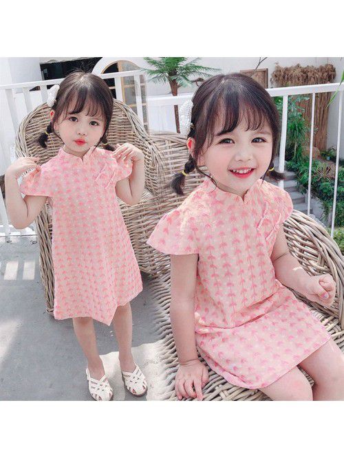 Children's cheongsam summer thin girl's ...