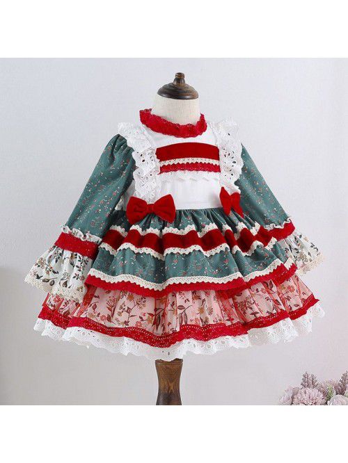 Spanish princess skirt Lolita Plush children'...