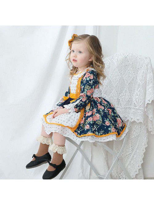 Spring European and American children's wear ...