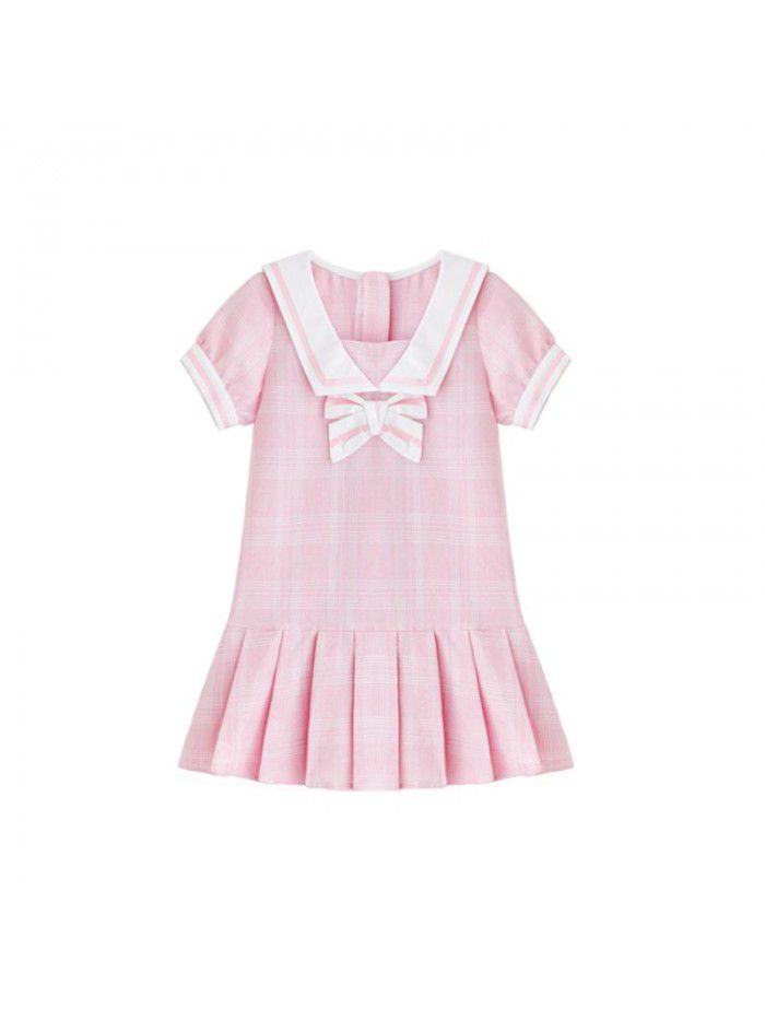 style dress children's clothing one hair generation baby summer  new children's College skirt children 