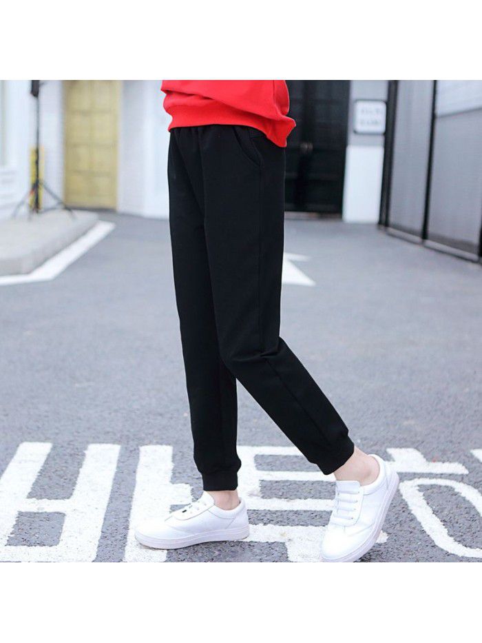 Girls' long pants  new spring and autumn girls' casual pants 