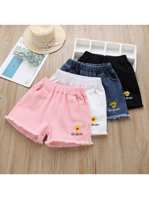 Girls Denim Shorts wear  new baby children's ...