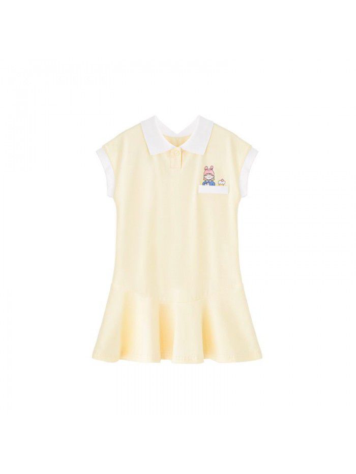 Children's wear summer  cicie new Korean printed skirt a cute girl's dress 