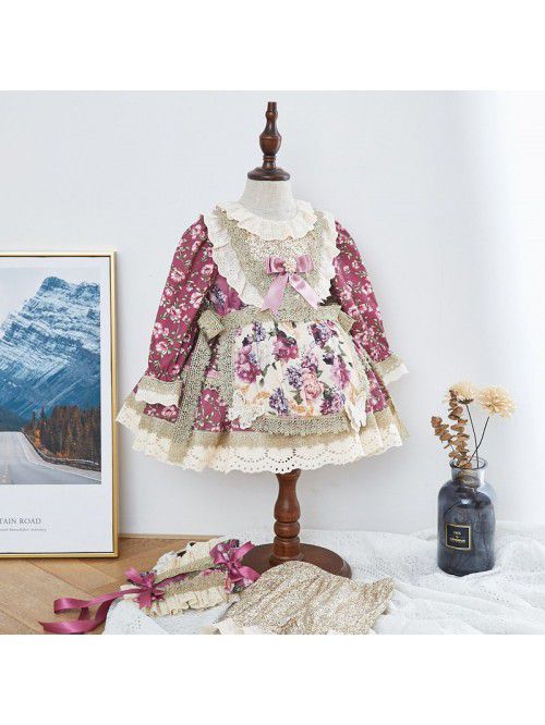 New girls' Spanish Lolita princess dress set ...