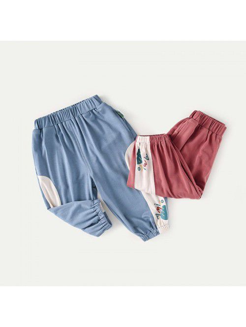 Amila girls' sports pants  summer thin childr...