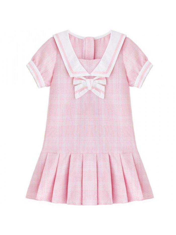 style dress children's clothing one hair generation baby summer  new children's College skirt children 