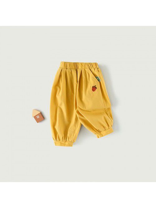 Amila children's casual pants summer thin chi...