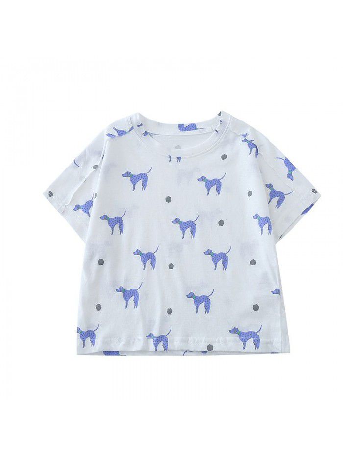 1461 boys' short sleeve T-shirt  new Korean baby half sleeve T-shirt foreign style fashion clothes children's summer wear 