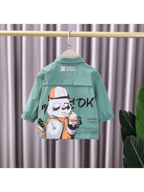 1426 boys' spring coat spring and autumn  new...