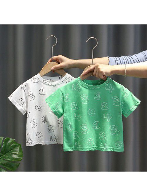 1505 Baby Short Sleeve T-Shirt  new boys' thi...