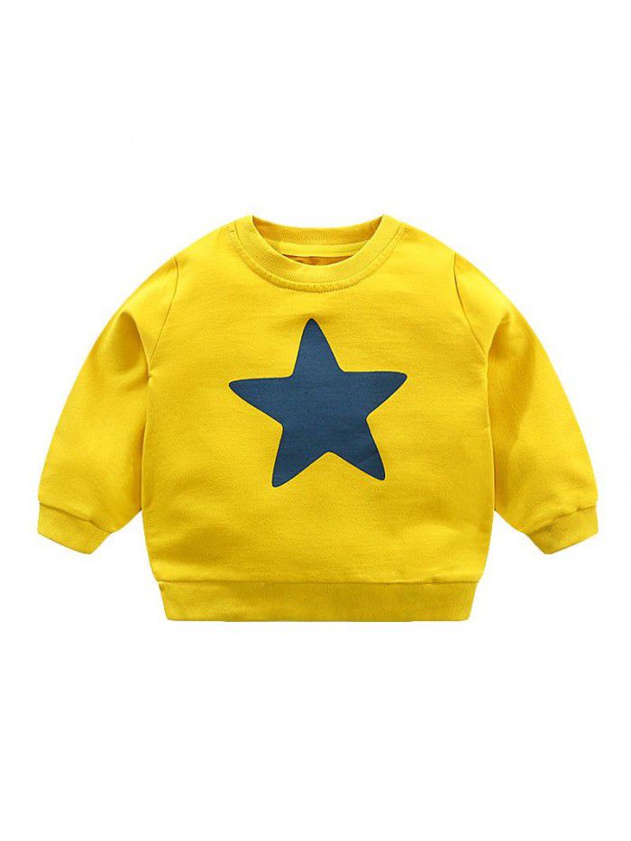 Boys' bodywear  new spring and autumn children's wear children's baby 1-year-old 3-style top children's fashion 