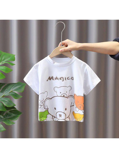 1443 boys' short sleeve T-shirt summer  new s...
