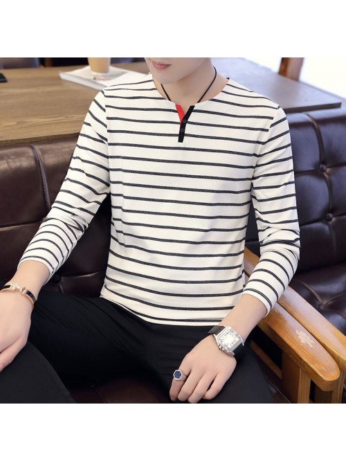  popular men's autumn long sleeve t-shirt men...