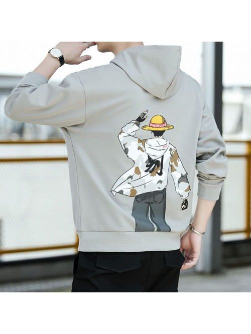 Autumn men's fashion brand Sweater Hoodie spr...