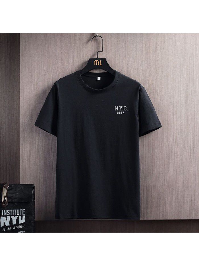  new summer men's short sleeve t-shirt men's upper garment half sleeve fashion boys sympathize with students 
