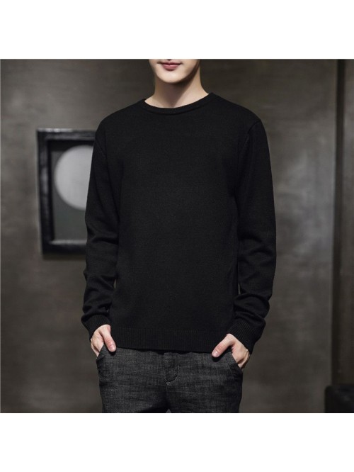 Autumn  new men's sweater Korean Trend slim f...