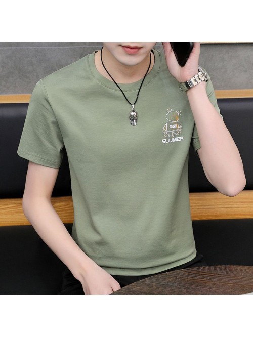  summer new short sleeve t-shirt men's fashio...