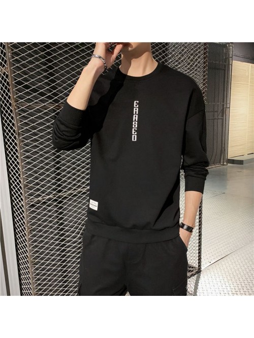 Men's T-shirt, long sleeve round neck, men�...
