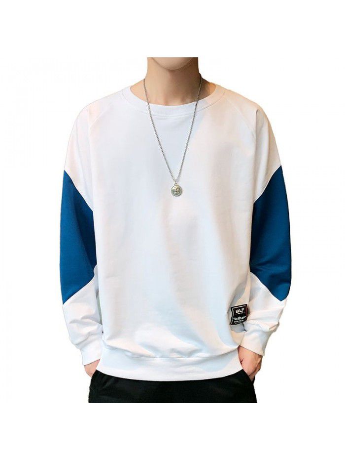 Weiyi men's autumn  new national trend Korean loose casual Pullover men's youth student trend 