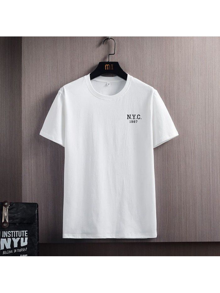  new summer men's short sleeve t-shirt men's upper garment half sleeve fashion boys sympathize with students 