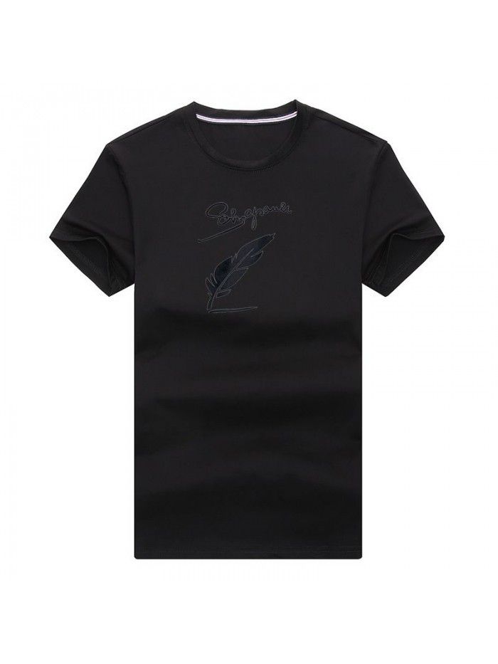 men's short sleeve t-shirt men's summer round neck half sleeve men's t-fashion men's T-shirt youth undergarment short sleeve men's T-shirt 