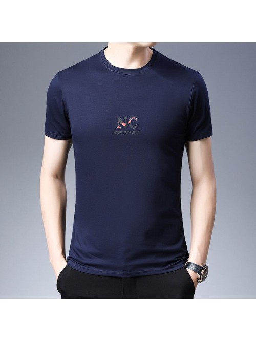 Summer short sleeve t-shirt men's half sleeve...
