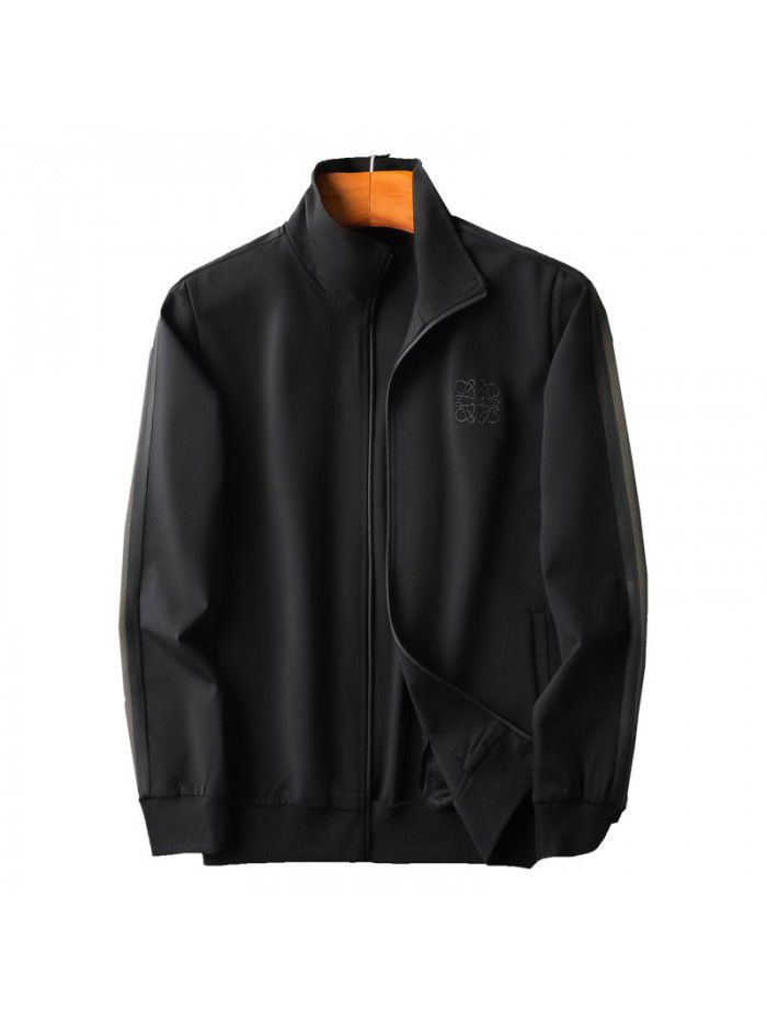 autumn new men's sweater Korean cardigan long sleeve fashion men's coat elastic Youth Fashion Top 