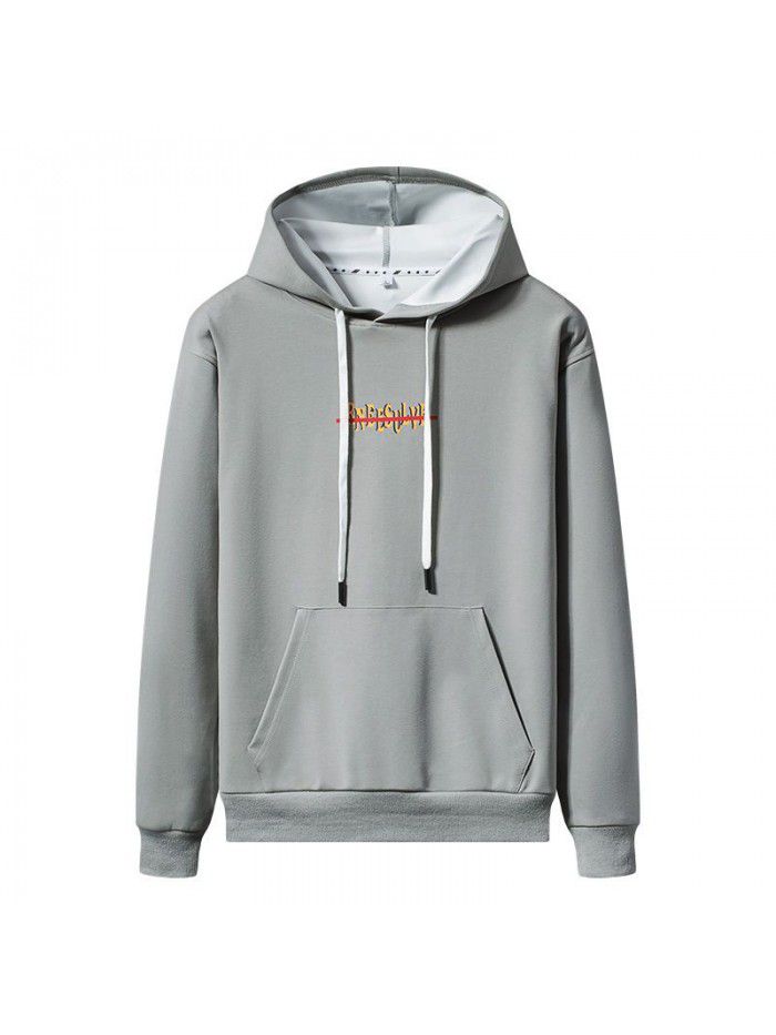Hooded sweater men's long sleeve T-shirt spring and autumn tide brand autumn student autumn clothes men's fashion autumn coat teenagers 