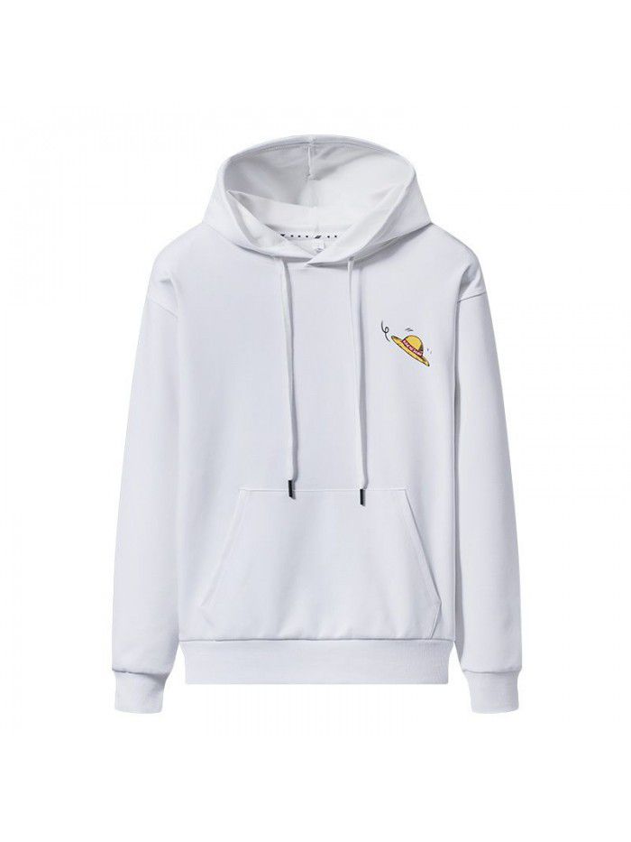 Autumn men's fashion brand Sweater Hoodie spring and autumn Korean fashion loose couple hip hop thin jacket men's 
