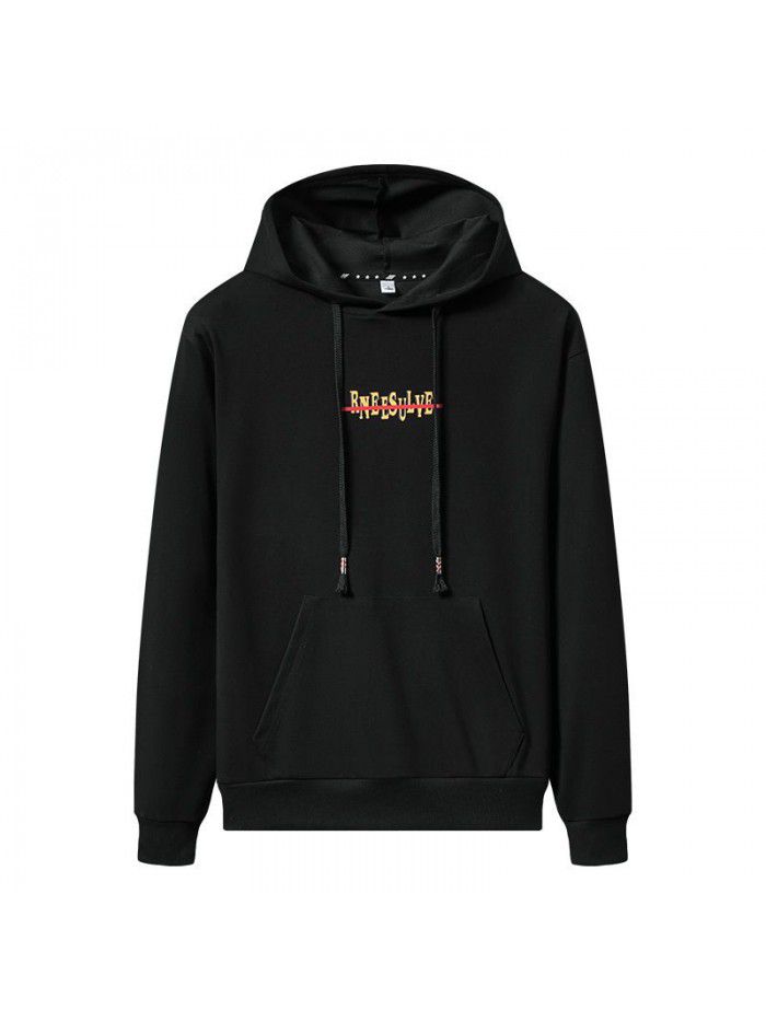 Hooded sweater men's long sleeve T-shirt spring and autumn tide brand autumn student autumn clothes men's fashion autumn coat teenagers 