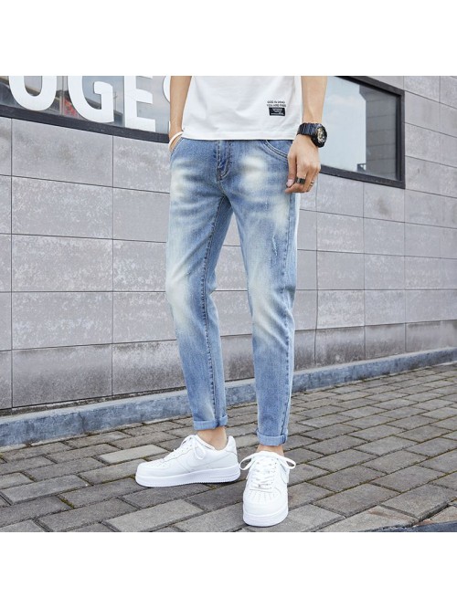 Spring and summer fashion brand jeans men's s...