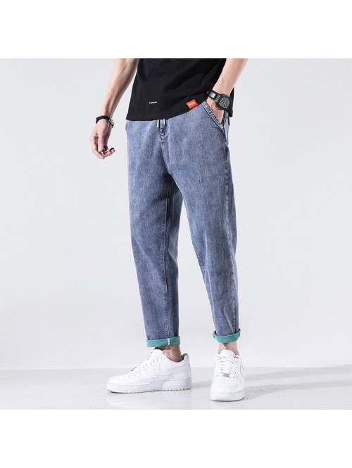 Spring and summer new jeans men's fashion bra...