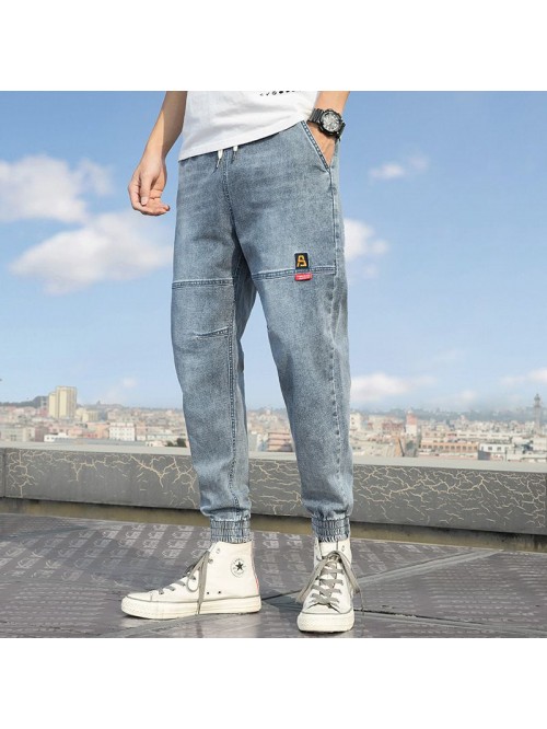 New men's jeans in spring and summer men'...