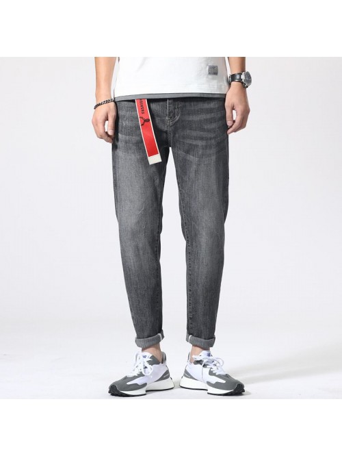 New jeans in spring and summer men's loose st...