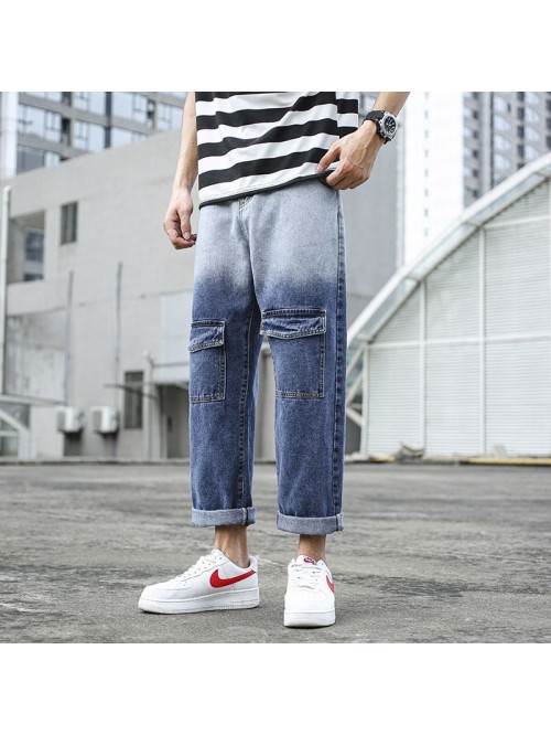 New Japanese fashion brand jeans for men in spring...