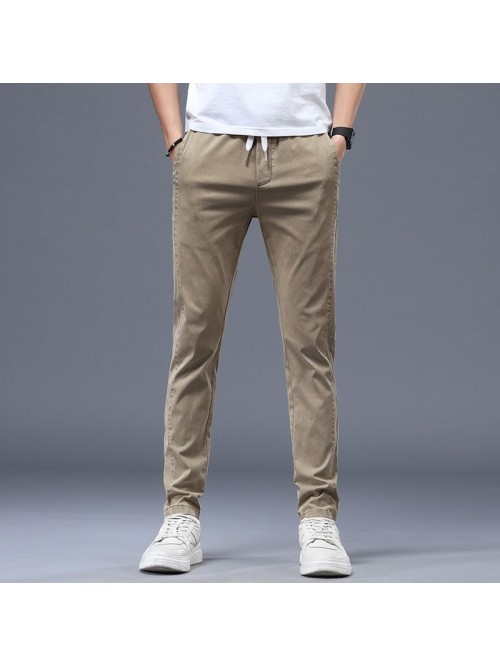 Spring and summer new fashion brand casual pants m...
