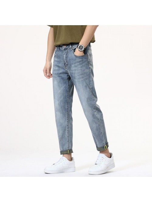New fashion brand jeans in spring and summer of  m...