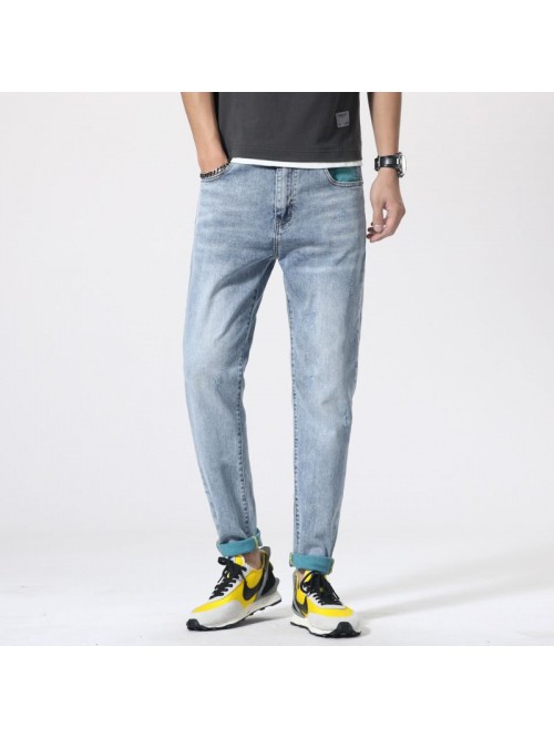 Spring and summer new fashion brand jeans men'...