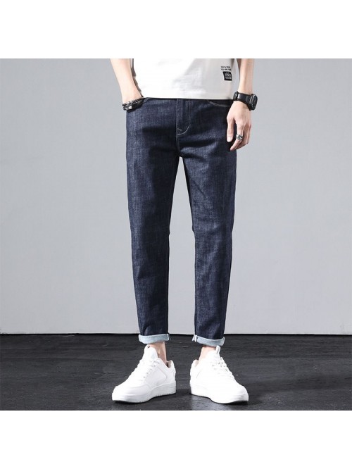 Jeans men's fashion brand loose straight pant...