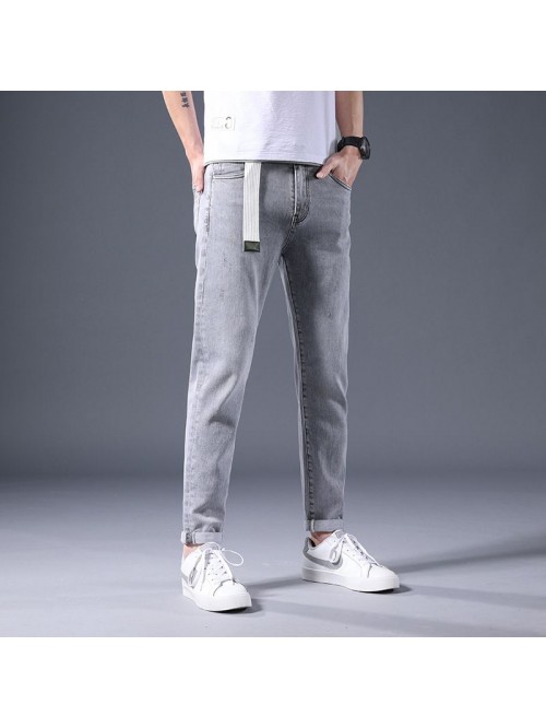 New jeans in spring and summer of  men's Kore...