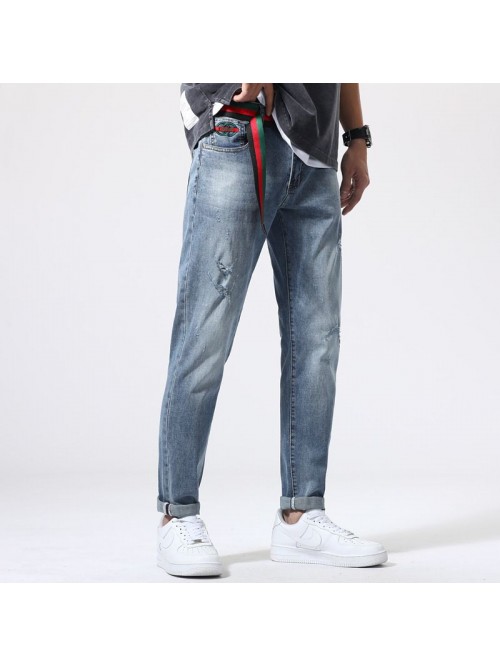 Men's jeans spring and summer new fashion bra...
