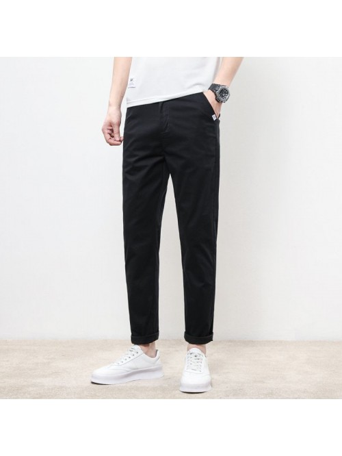 spring new casual pants men's loose sports pa...