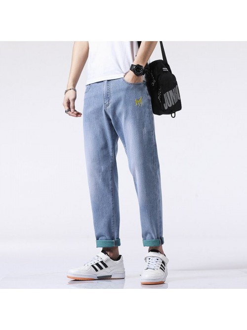 Spring and summer new fashion brand jeans men'...