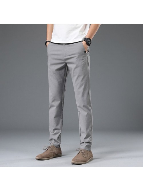  summer thin men's business casual pants men&...