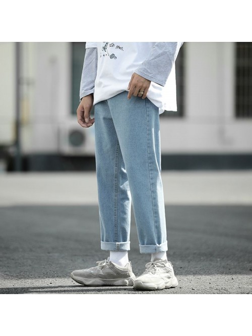 Spring and summer new fashion brand jeans men'...