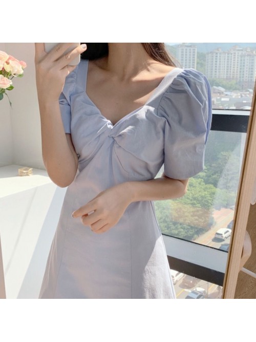 French dress summer  new Korean women's slim ...