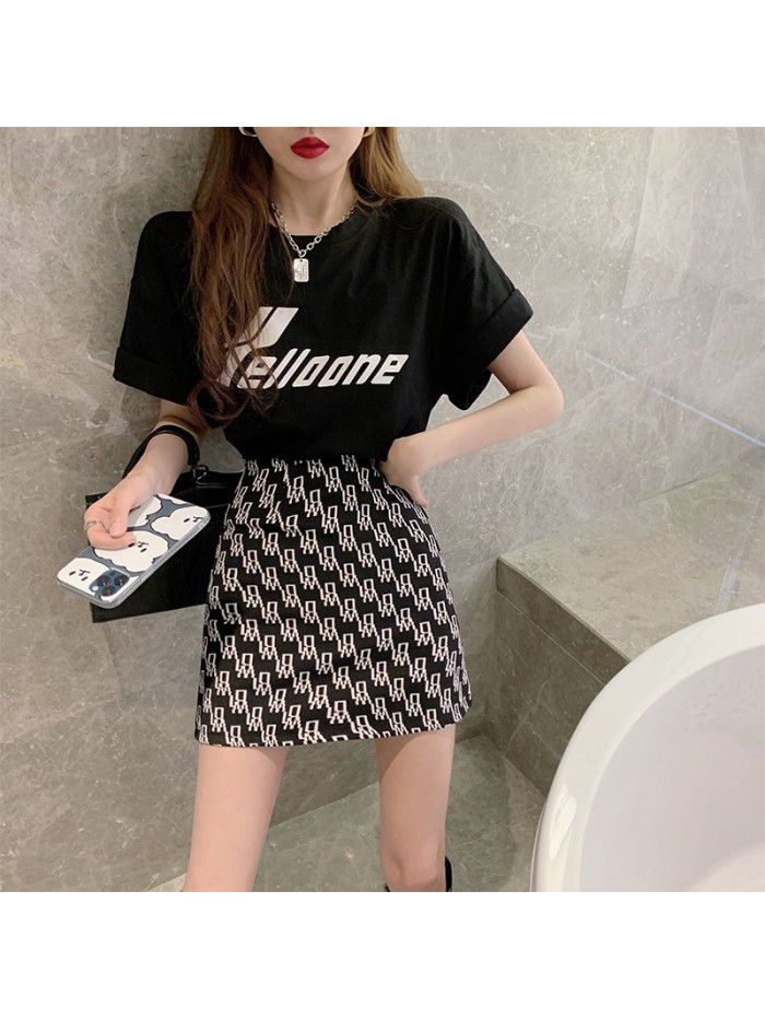 Summer  new women's Mini net red fried Street foreign style age reducing fashion temperament light mature two piece dress suit 